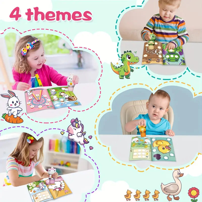 MAGIC STAMPER-100 REUSABLE STICKERS
