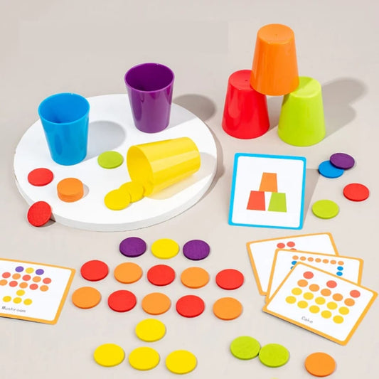 COLOUR CLASSIFICATION AND STACKING CUPS