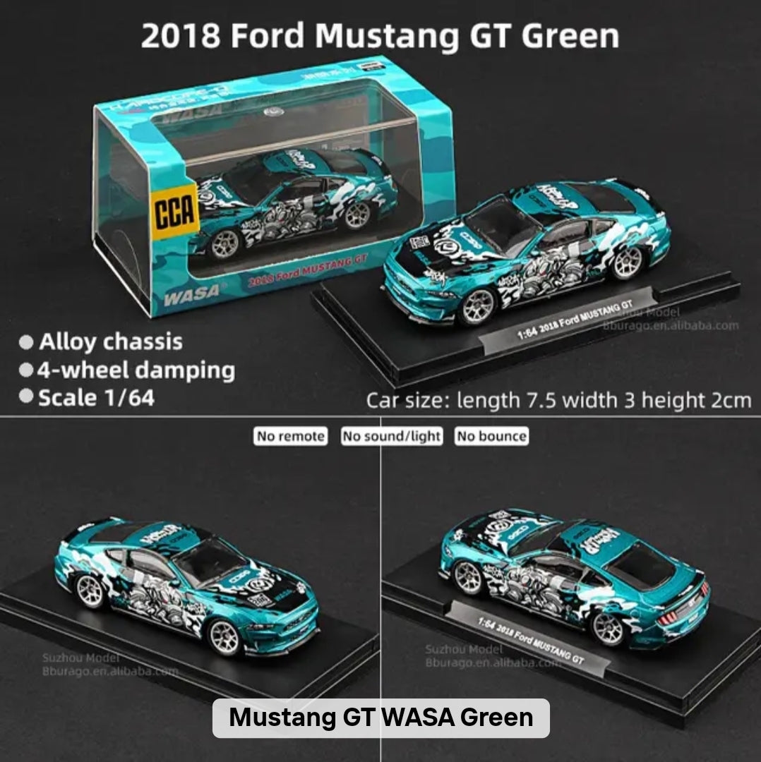 CCA 2018 FORD MUSTANG GT WASA (WITH ACRYLIC CASE)
