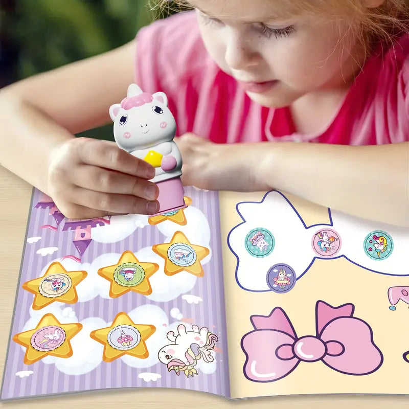 MAGIC STAMPER-100 REUSABLE STICKERS