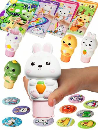 MAGIC STAMPER-100 REUSABLE STICKERS
