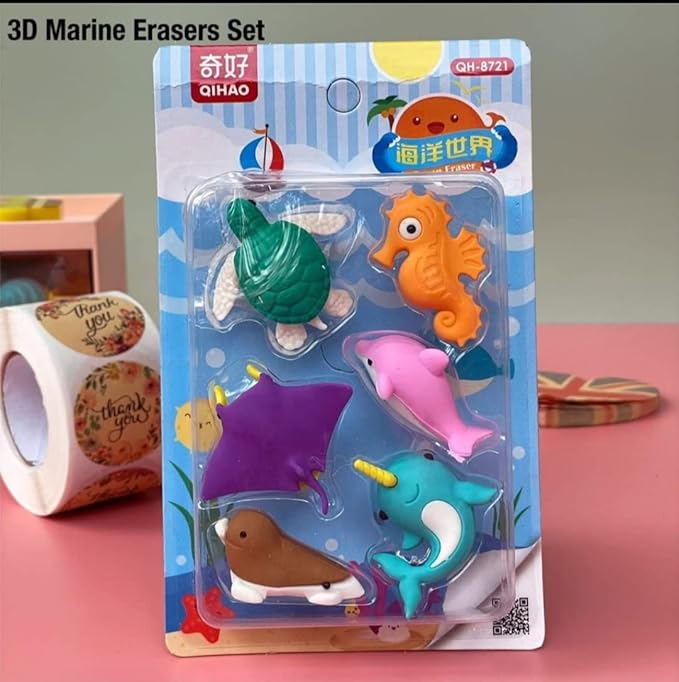 MARINE OCEAN THEME ERASER