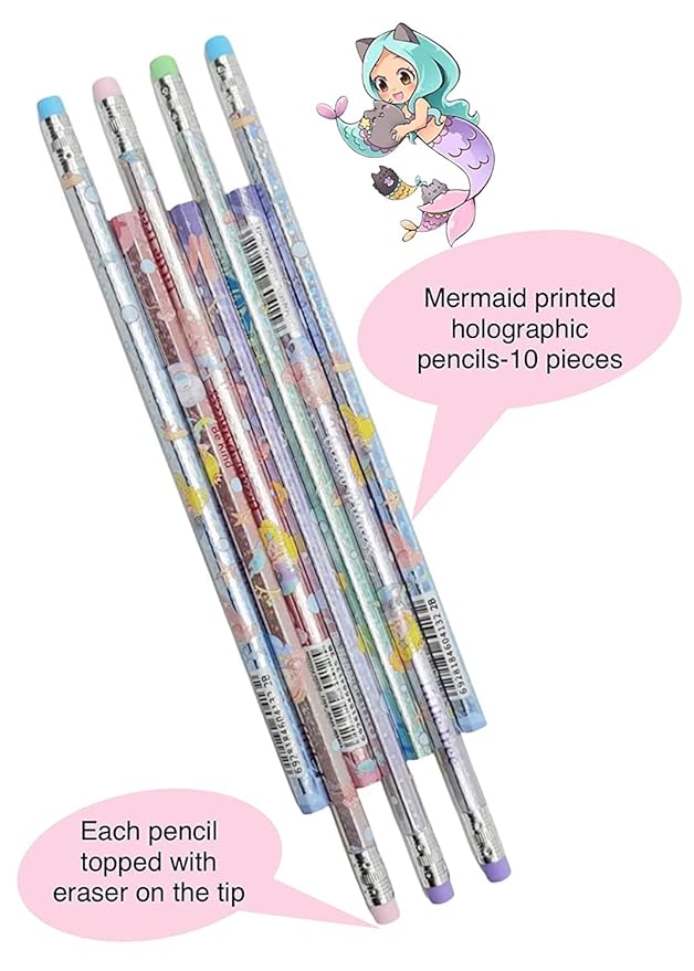 MERMAID GIFT PENCIL SET