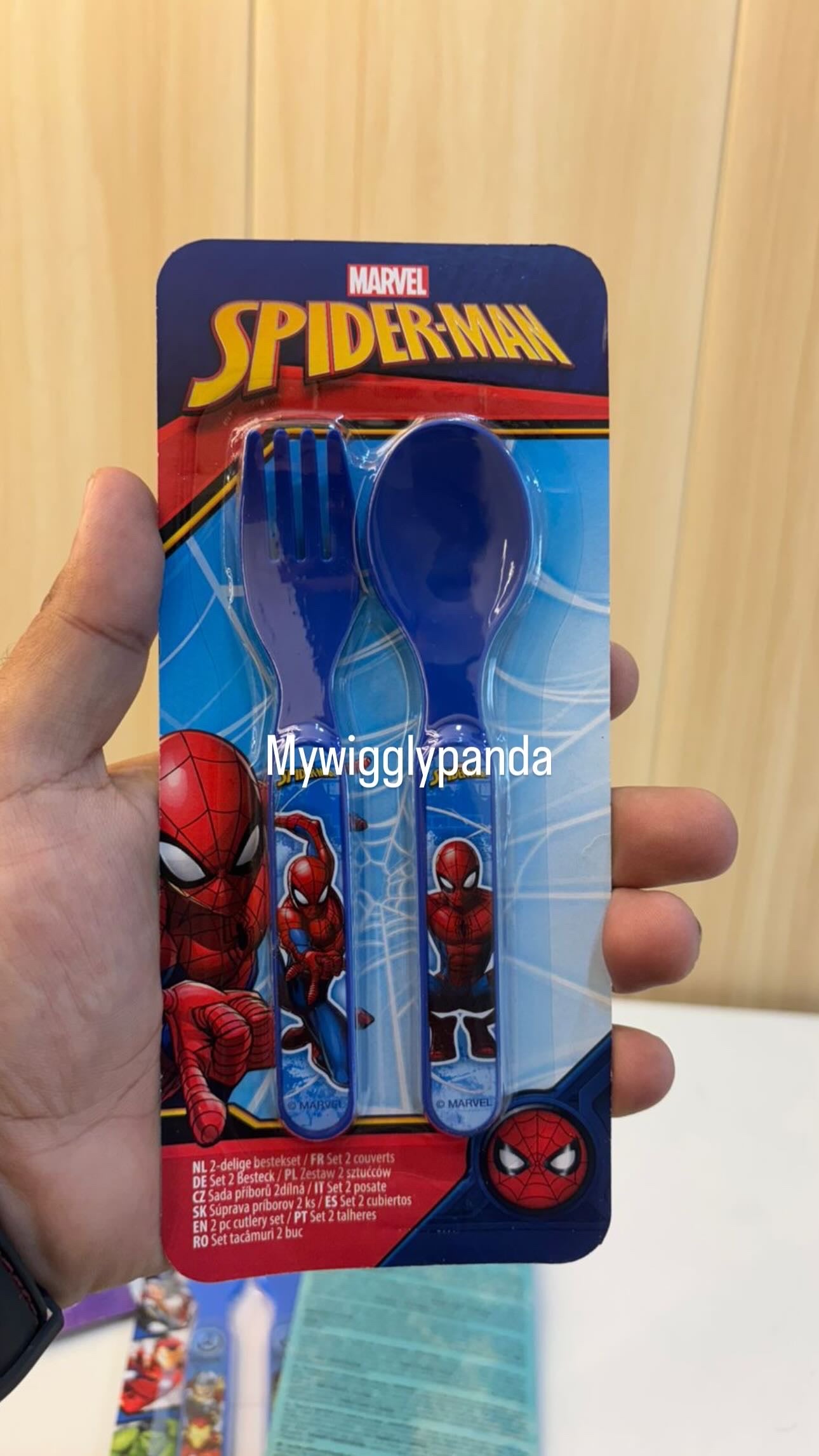 KIDS SPOON AND FORK SET ( BPA FREE)