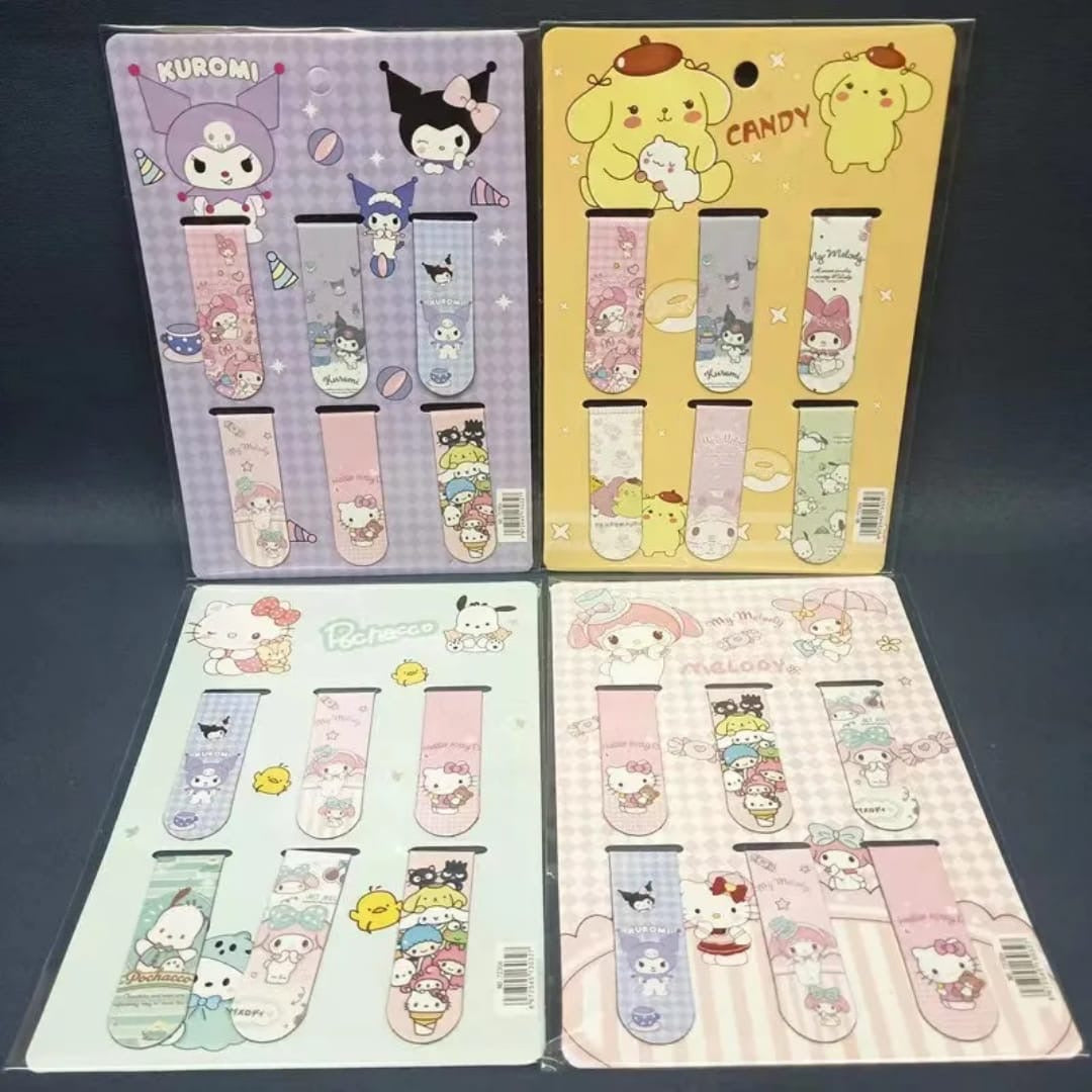 SANRIO MAGNETIC BOOKMARKS