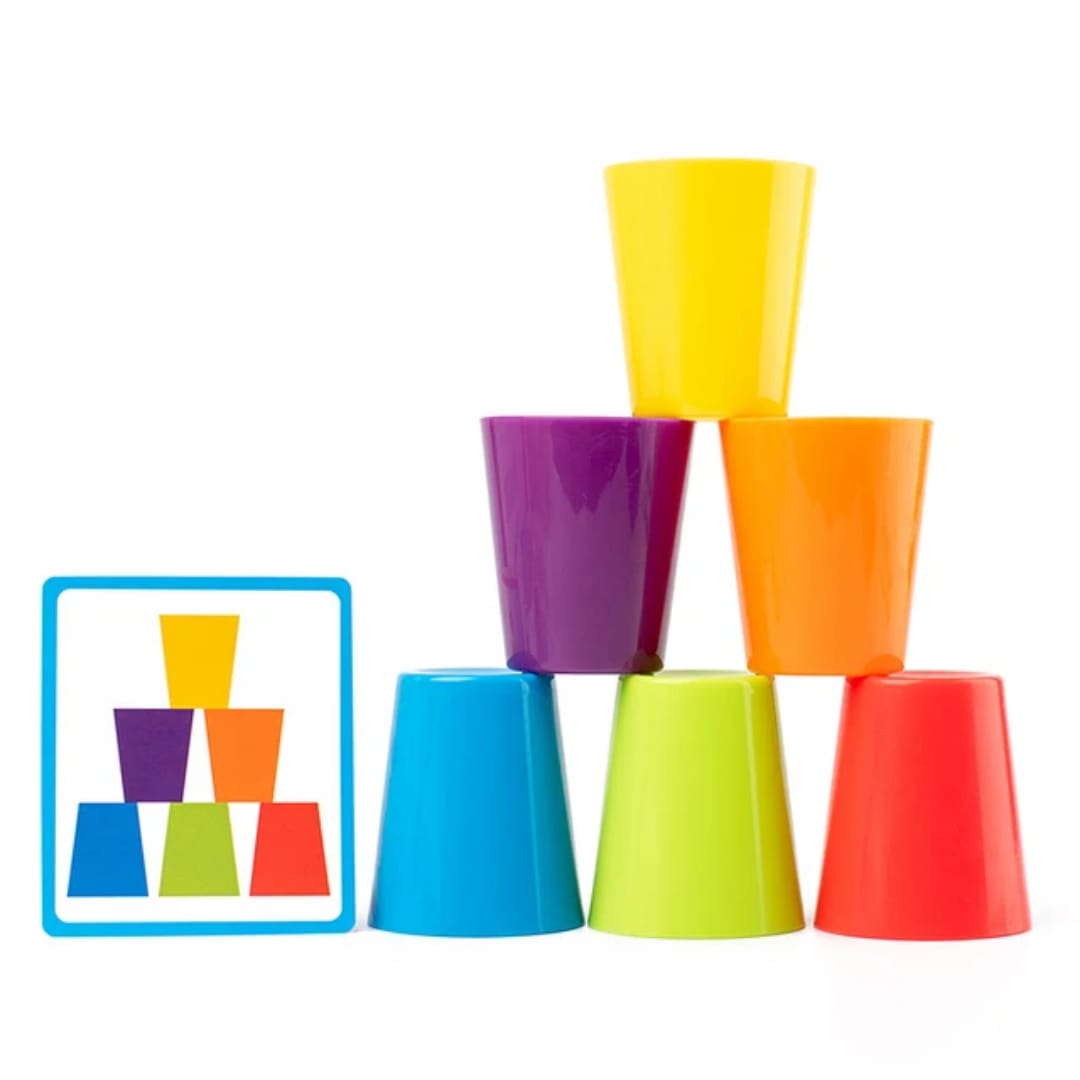 COLOUR CLASSIFICATION AND STACKING CUPS