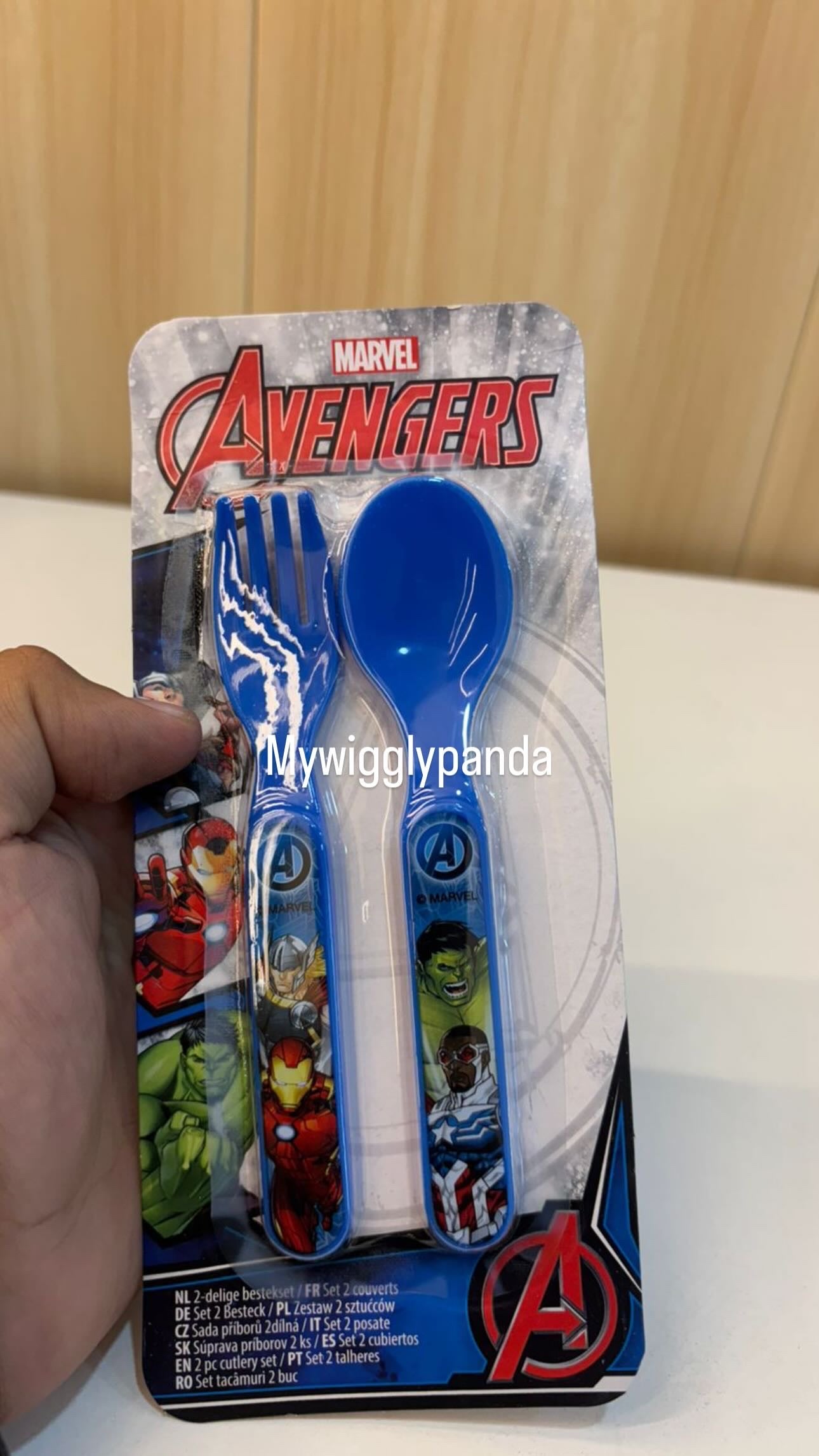 KIDS SPOON AND FORK SET ( BPA FREE)