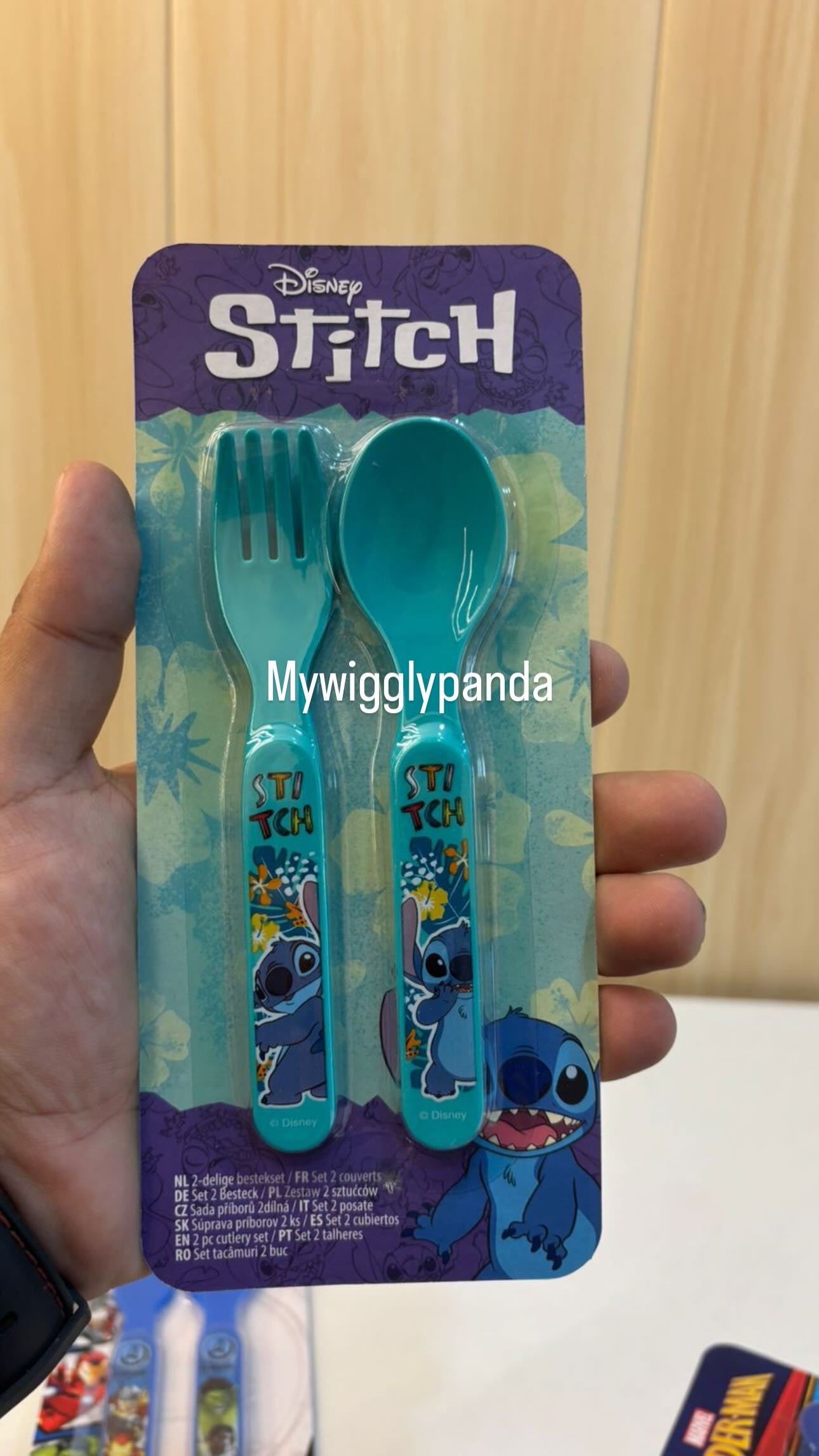 KIDS SPOON AND FORK SET ( BPA FREE)