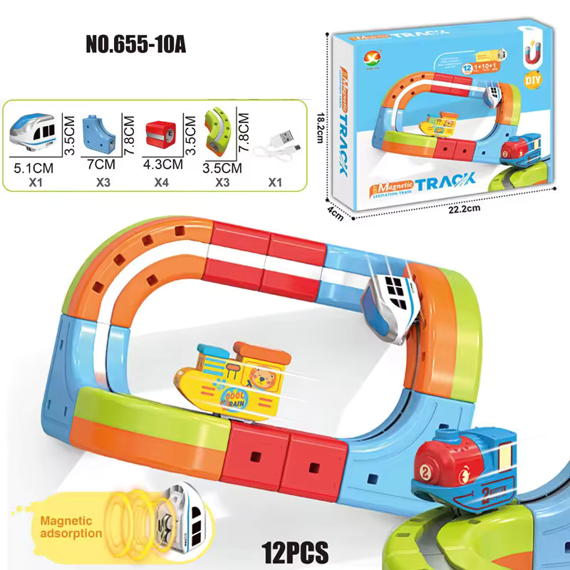 Electric Magnetic Train Track
