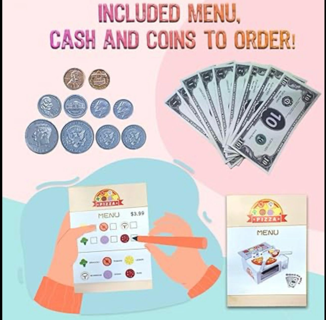 PIZZA OVEN WITH CURRENCY
