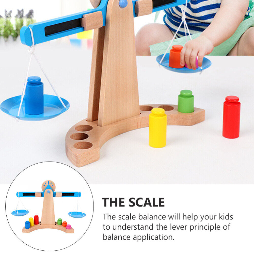 COLOURFUL BALANCING SCALE