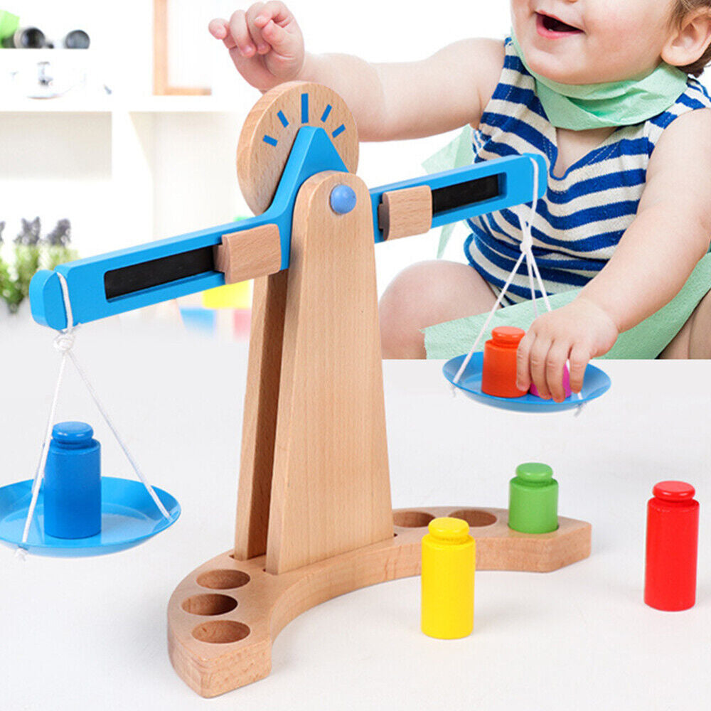 COLOURFUL BALANCING SCALE