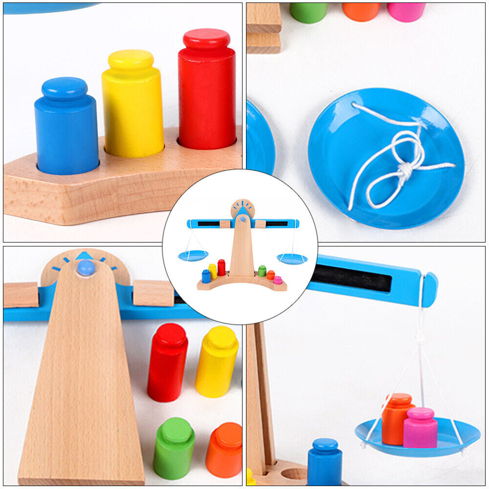 COLOURFUL BALANCING SCALE