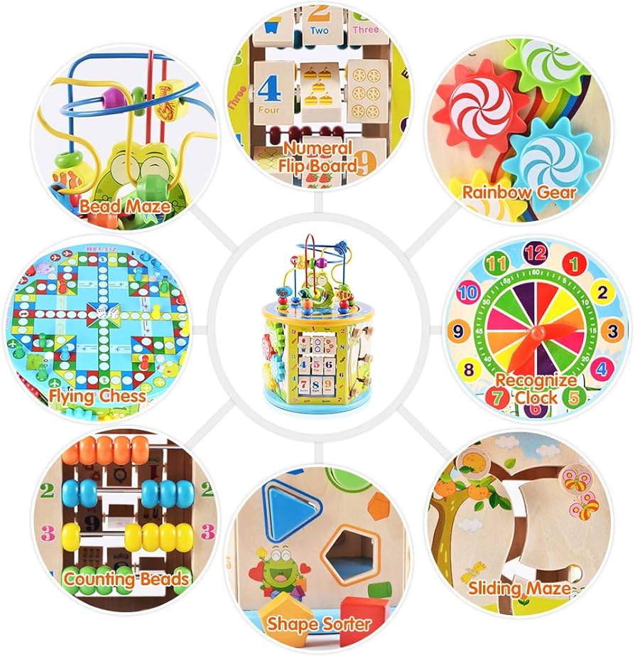 8 IN 1 ACTIVITY BOX