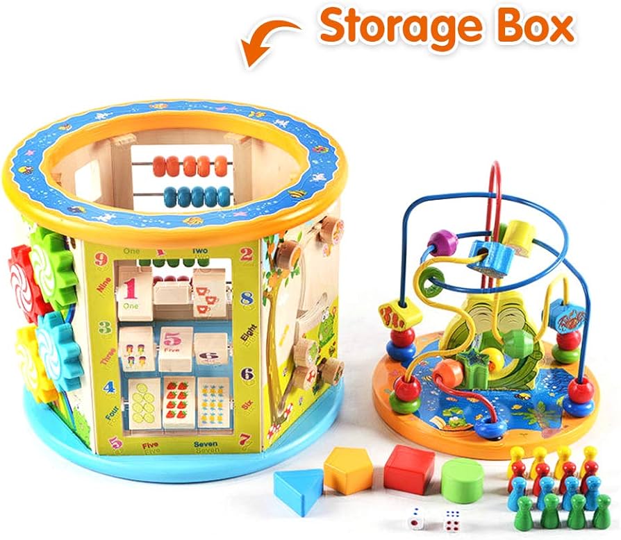 8 IN 1 ACTIVITY BOX