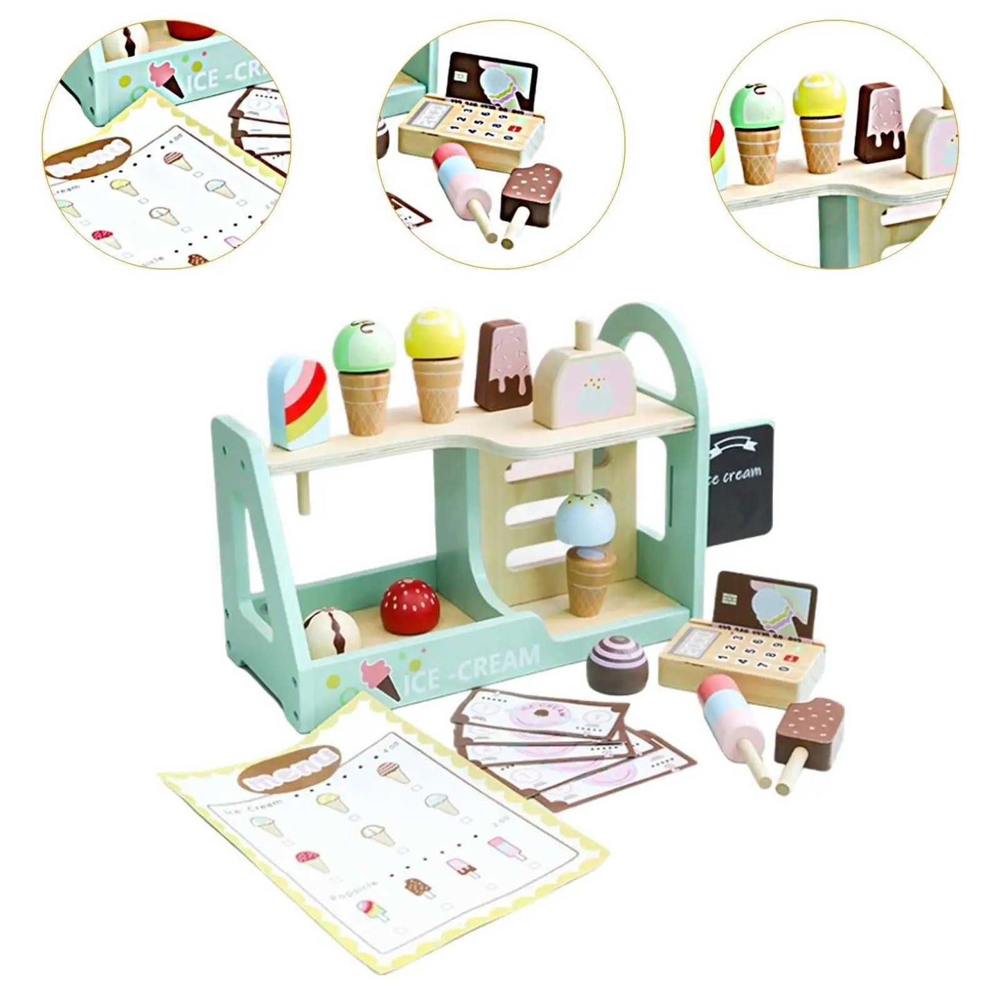 ICE CREAM COUNTER
