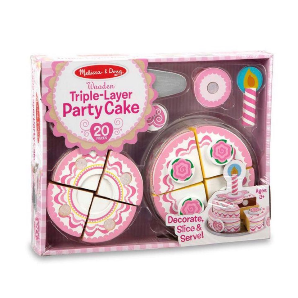 TRIPLE LAYER PARTY CAKE