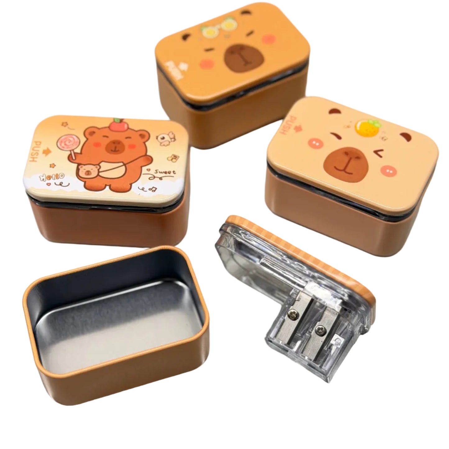 CAPYBARA DUAL PENCIL SHARPENER