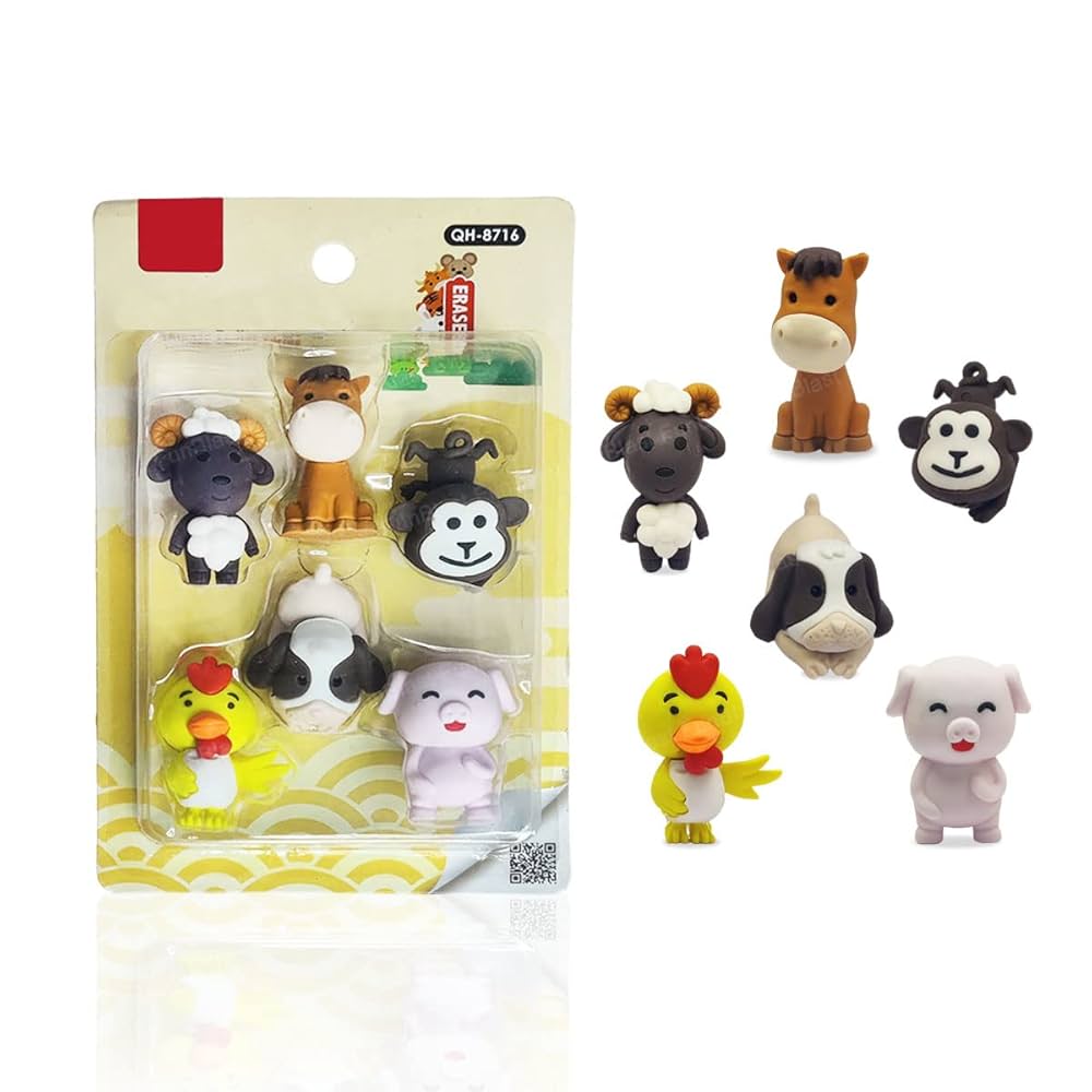 ANIMAL CUTE ERASER