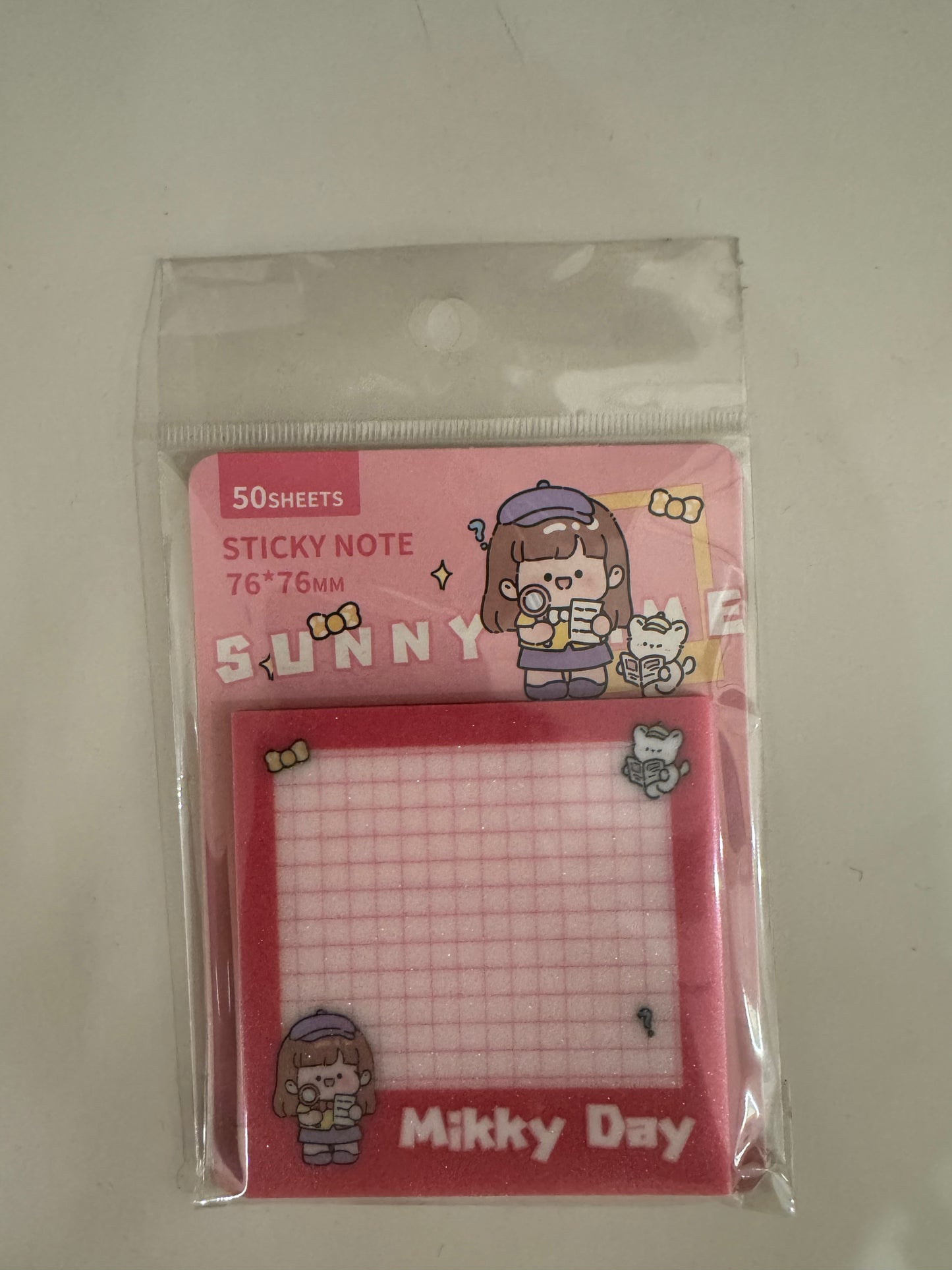 FANCY STICKY NOTE