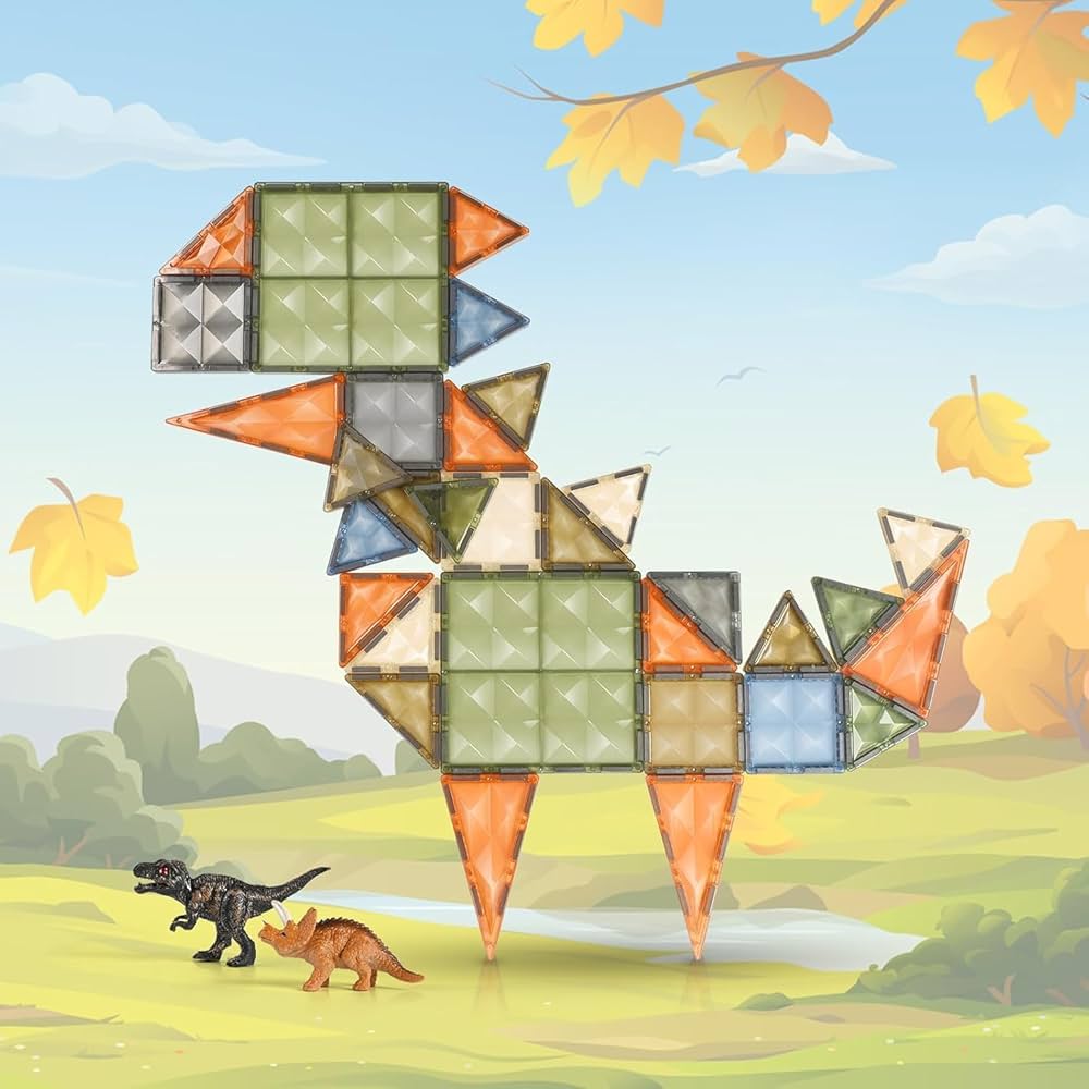 28pcs MAGNETIC TILES