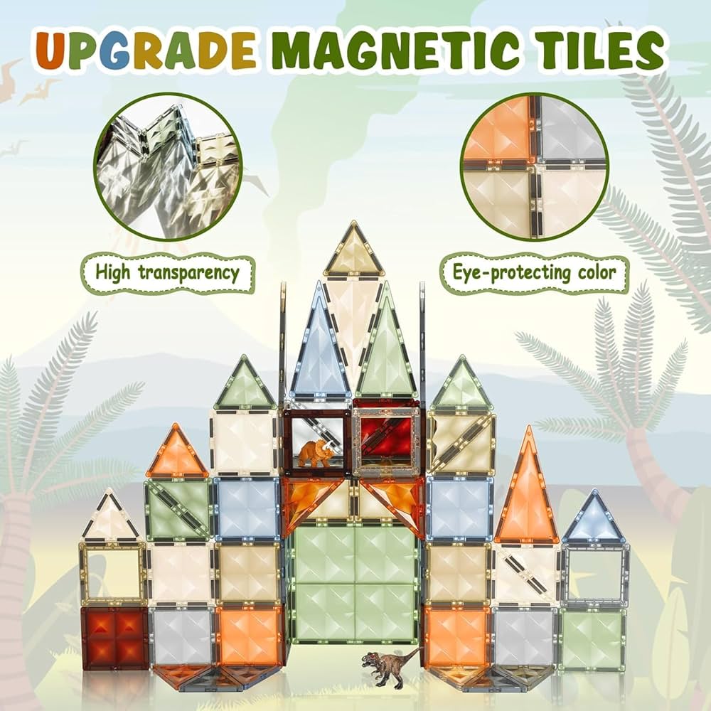 40PCS MAGNETIC TILES