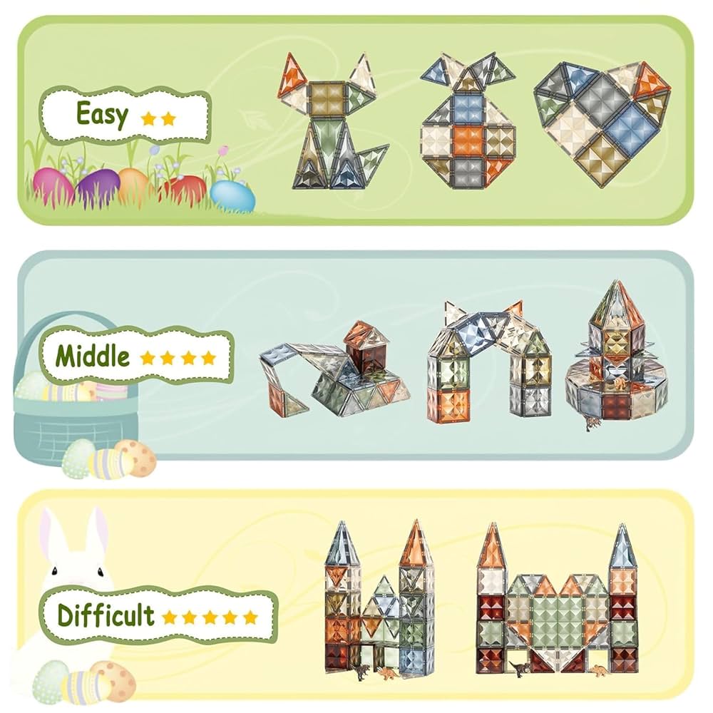 28pcs MAGNETIC TILES