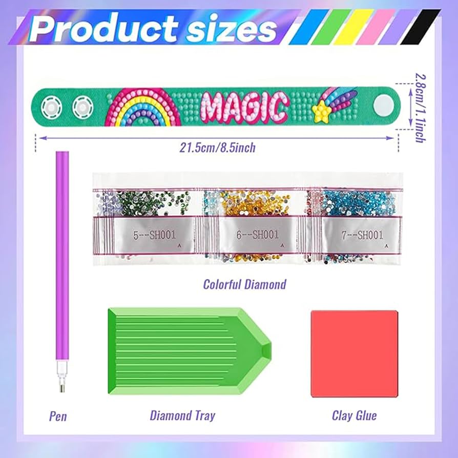 DIY DIAMOND BRACELET MAKING