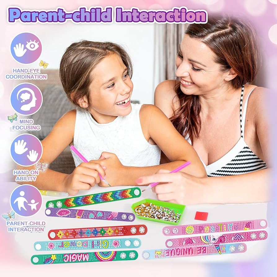 DIY DIAMOND BRACELET MAKING