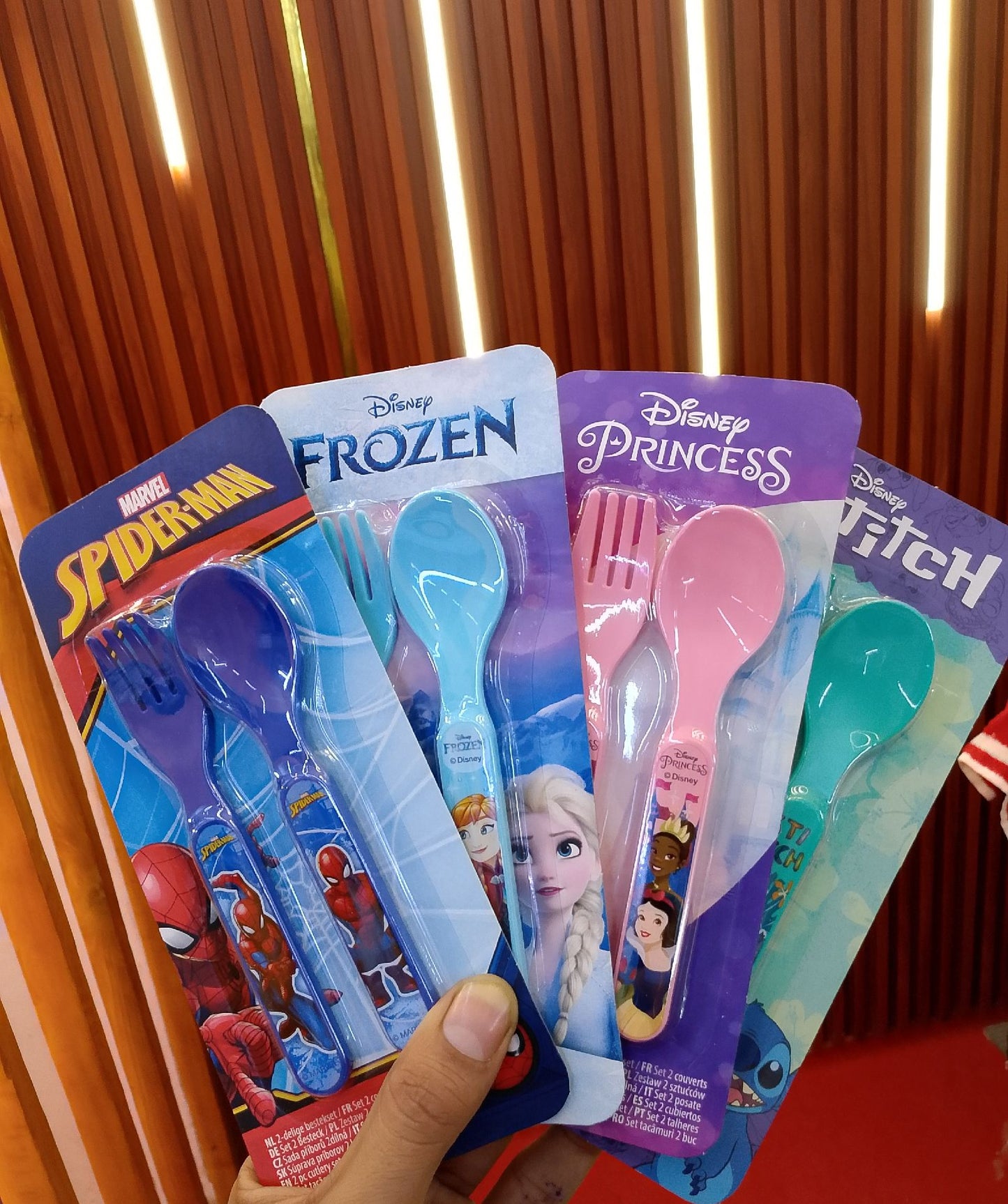 KIDS SPOON AND FORK SET ( BPA FREE)