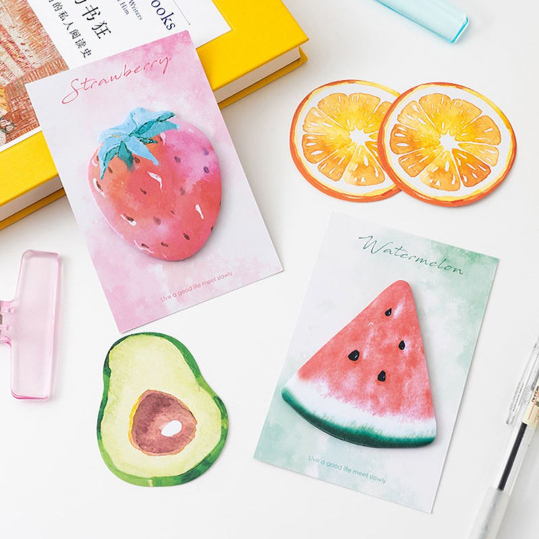 FRUIT STICKY NOTES