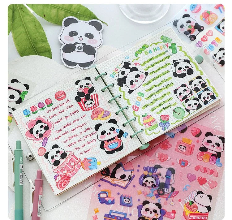 PANDA DECORATIVE STICKERS