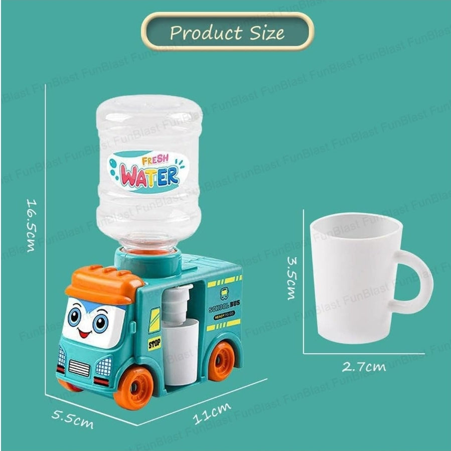 SCHOOL BUS TOY WITH WATER DISPENSER