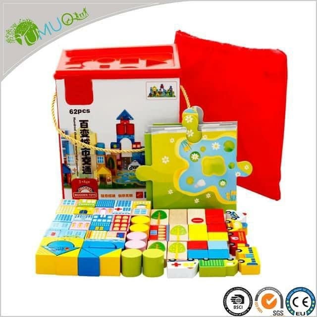 62 PCS BUILDING BLOCKS
