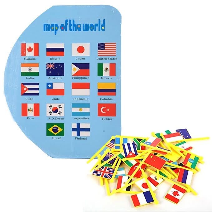 MAP OF THE WORLD