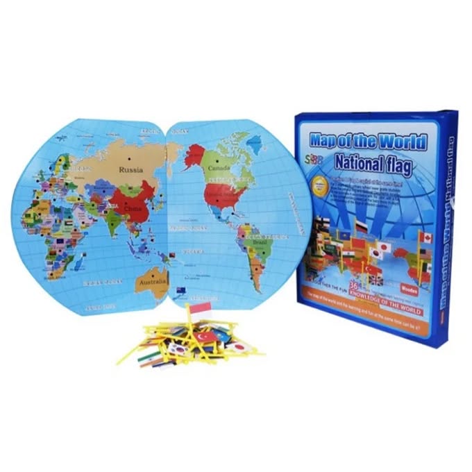MAP OF THE WORLD