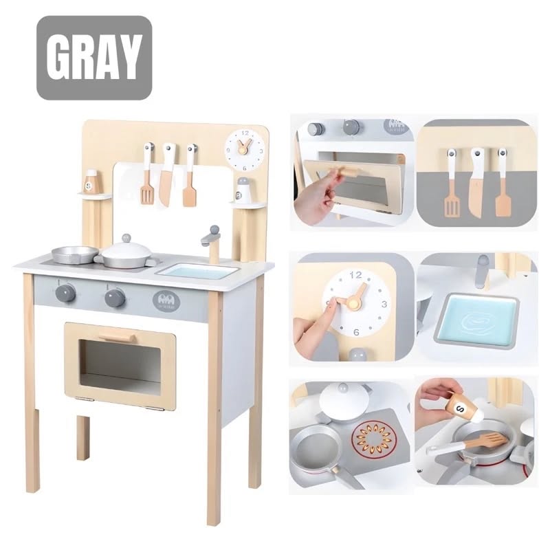 WOODEN KITCHEN SET