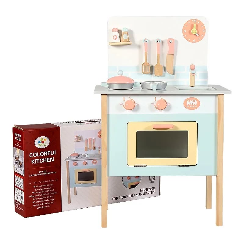 WOODEN KITCHEN SET