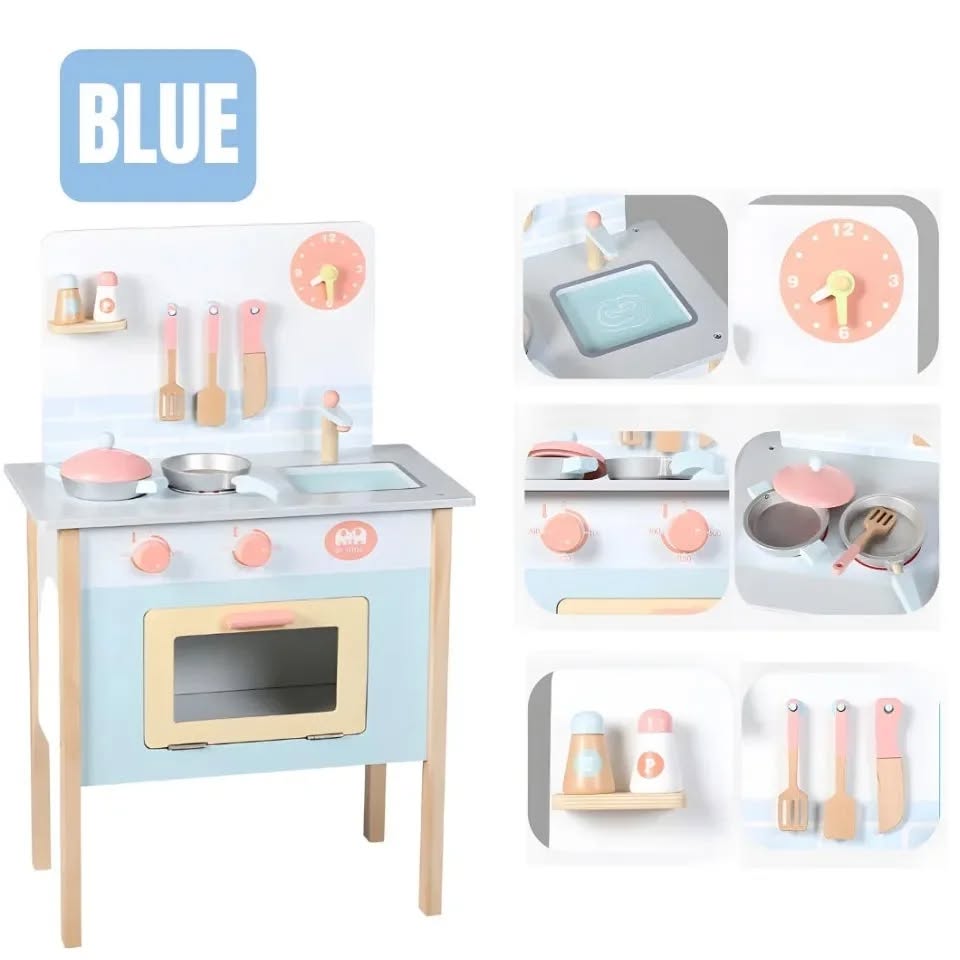 WOODEN KITCHEN SET