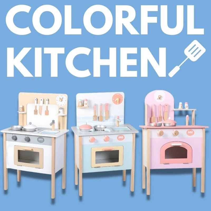 WOODEN KITCHEN SET