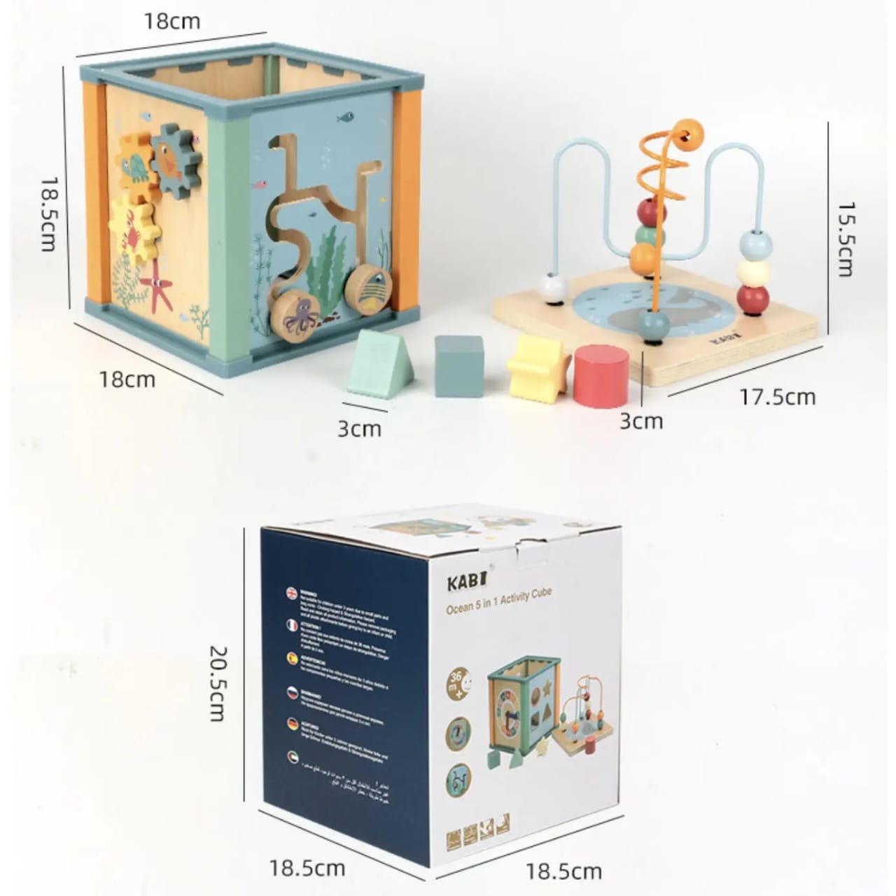 5 in 1 ACTIVITY CUBE