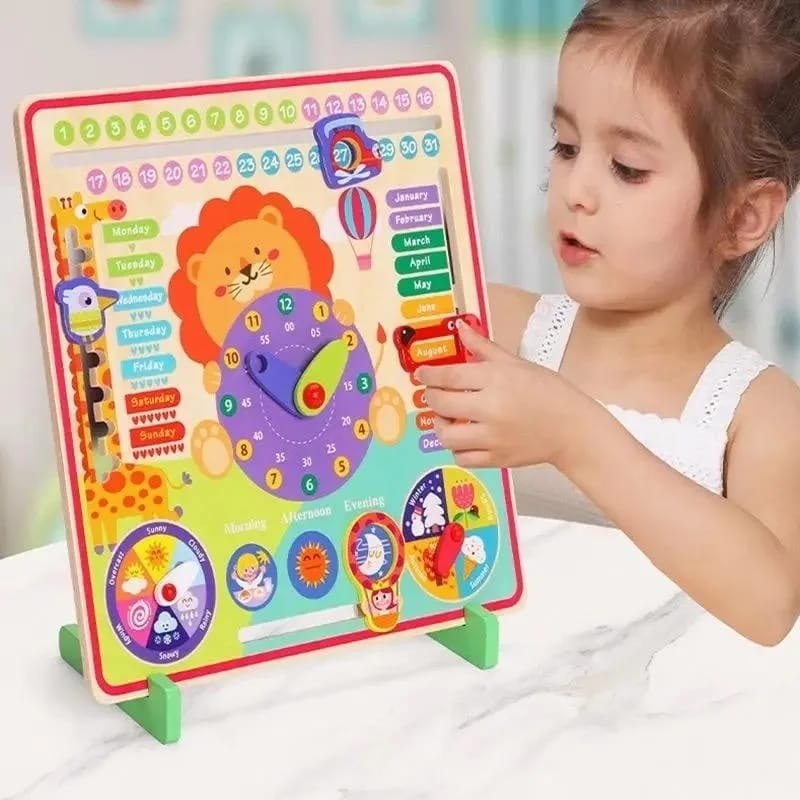 7 IN 1 CALENDAR CLOCK