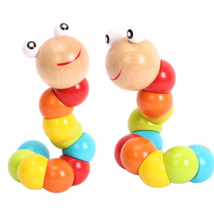 WOODEN CATERPILAR
