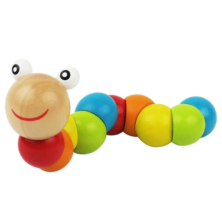 WOODEN CATERPILAR