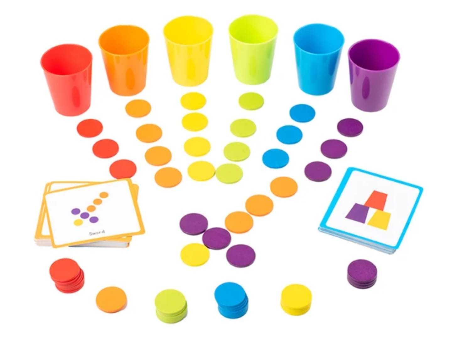COLOUR CLASSIFICATION AND STACKING CUPS