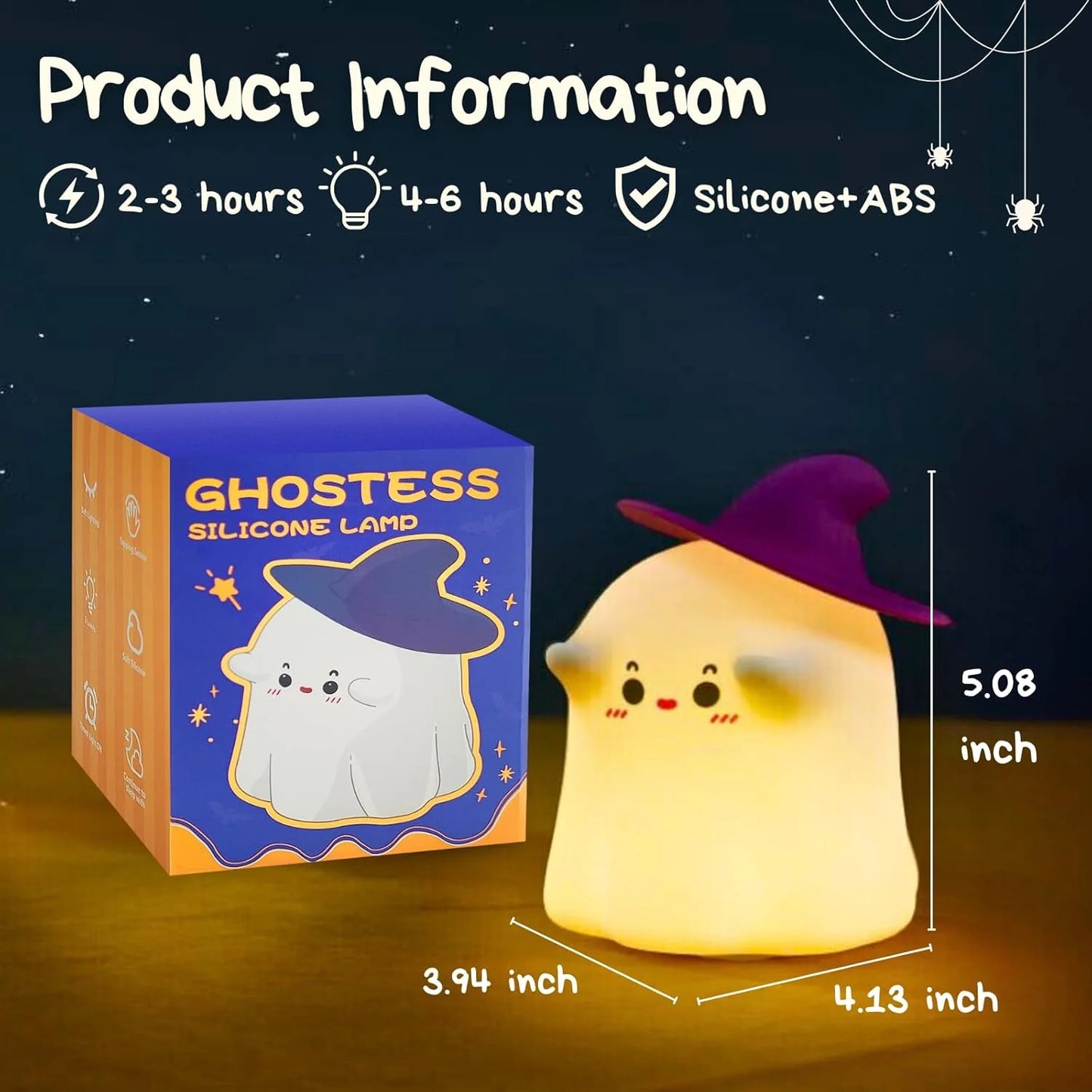CUTE LITTLE GHOST LAMP
