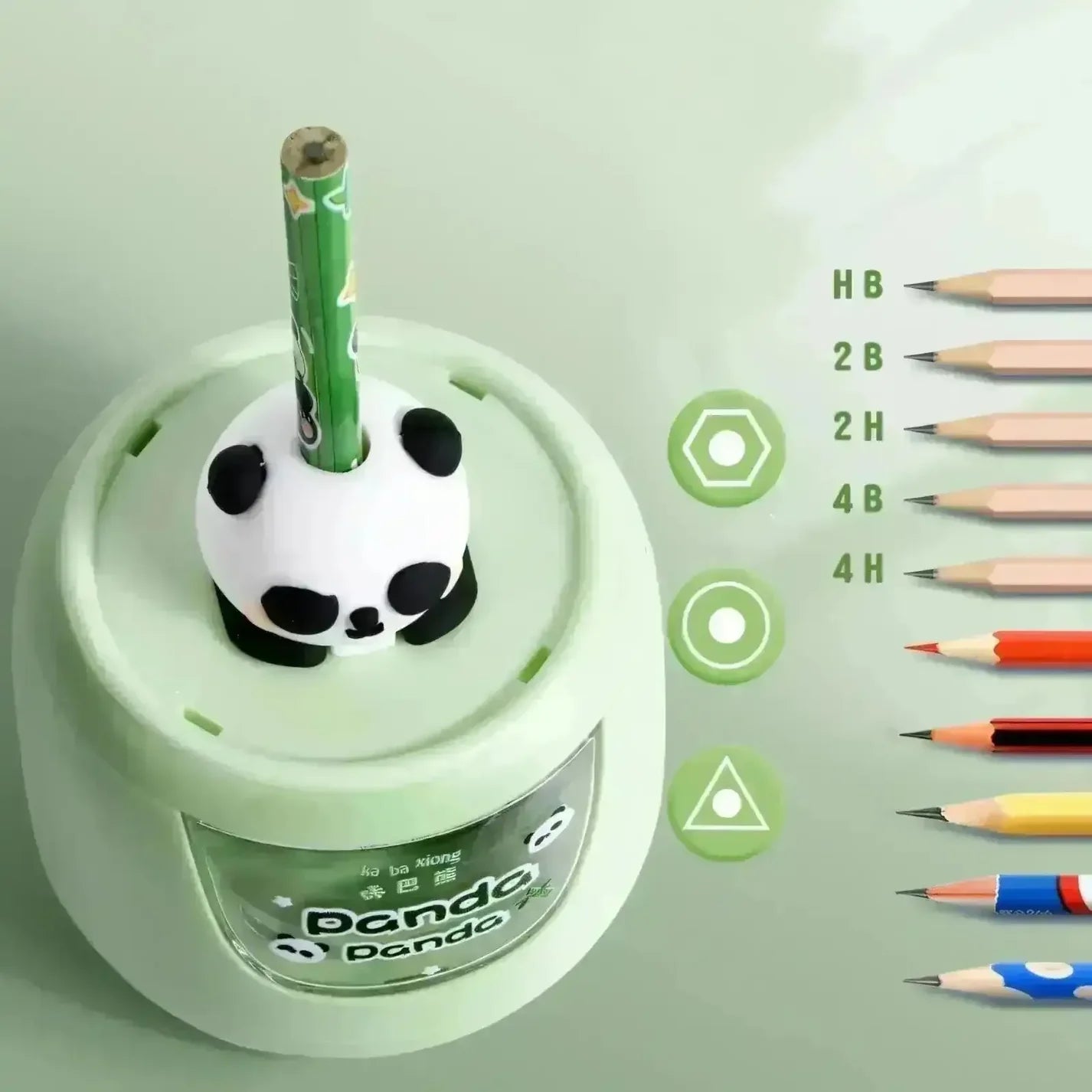 CUTE PANDA/SPACE BATTERY OPERATED SHARPNER