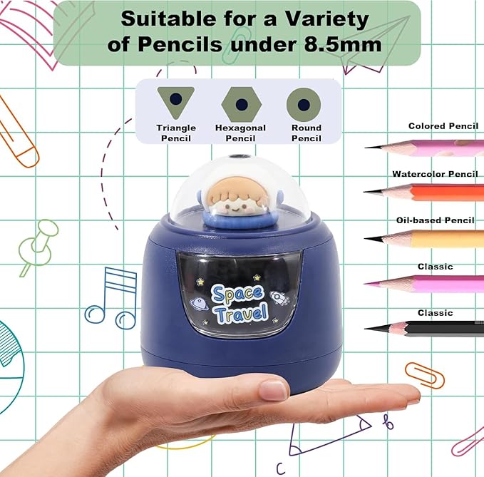 CUTE PANDA/SPACE BATTERY OPERATED SHARPNER