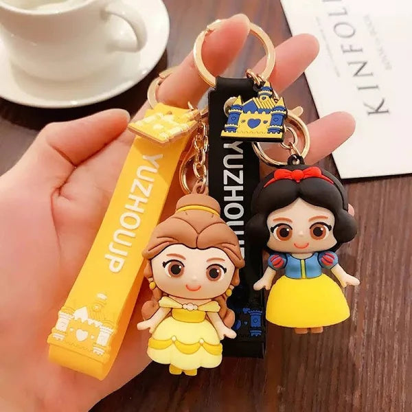 DISNEY PRINCESS KEYRINGS