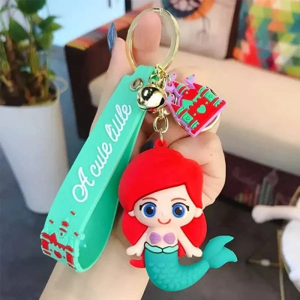 DISNEY PRINCESS KEYRINGS